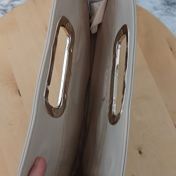 Call it spring beige rectangular hand clut… - Picture 10 of 16